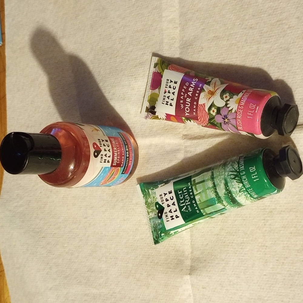 Find your happy place lotions 3 pack